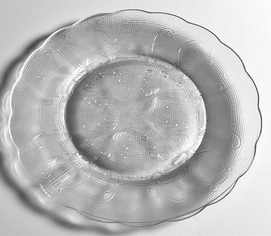 Harp Clear 7" Salad Plate by Jeannette-1