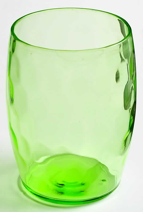 Hex Optic Green 10 Oz Flat Tumbler by Jeannette-1