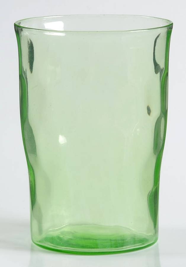 Hex Optic Green 9 Oz Flat Tumbler by Jeannette-1