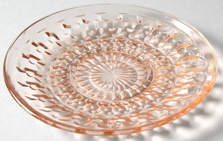 Holiday Pink Saucer only by Jeannette-1