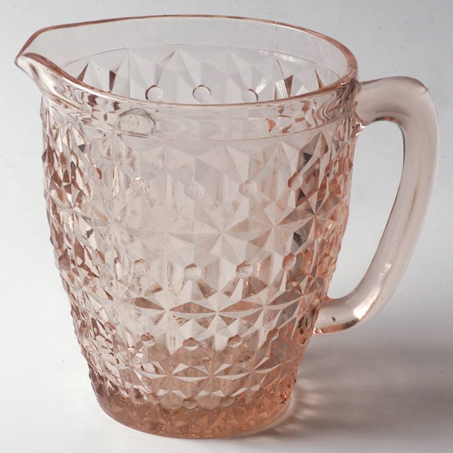Holiday Pink 52 Oz Pitcher by Jeannette-1