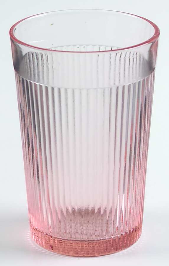 Homespun Pink 9 Oz Flat Tumbler by Jeannette-1