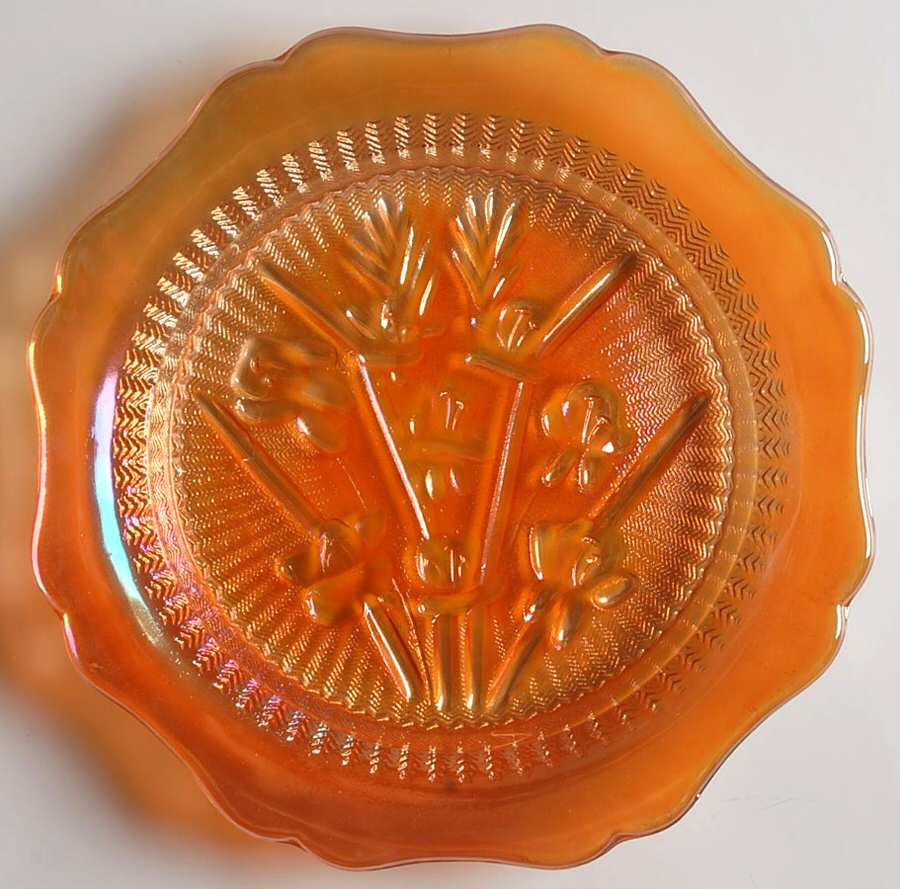 Iris Iridescent Bread & Butter Plate by Jeannette-1
