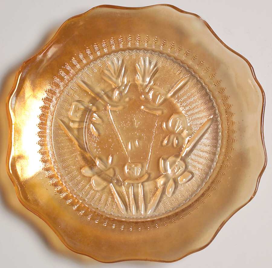 Iris Iridescent Saucer Only by Jeannette-1