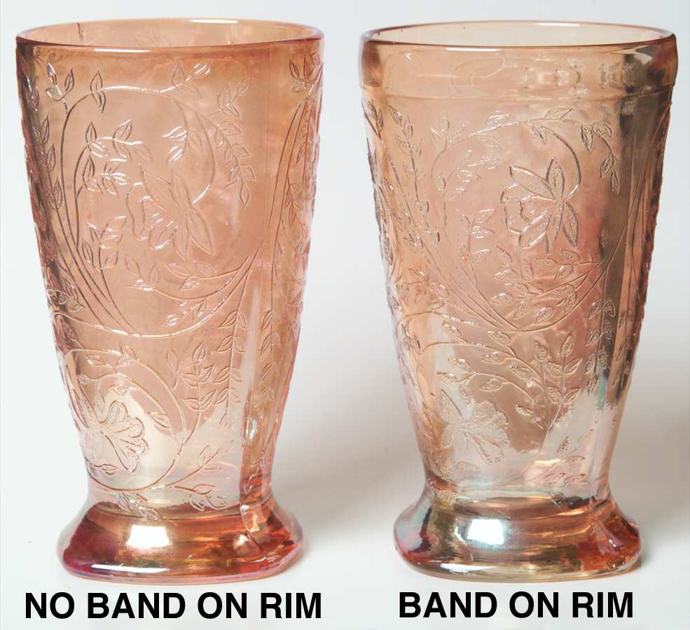 Floragold 10 Oz Footed Tumbler by Jeannette-1