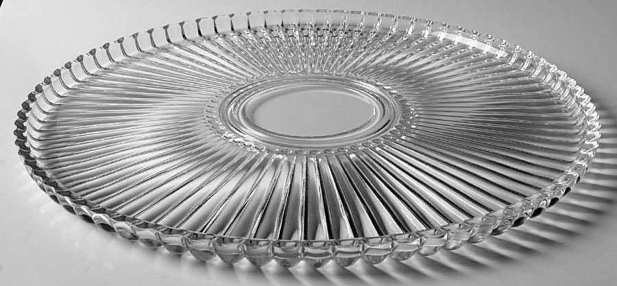 National Clear Underplate/Tray for Lazy Suzan by Jeannette-1