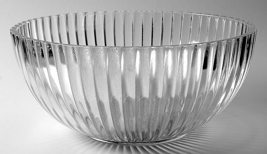National Clear Punch Bowl by Jeannette-1