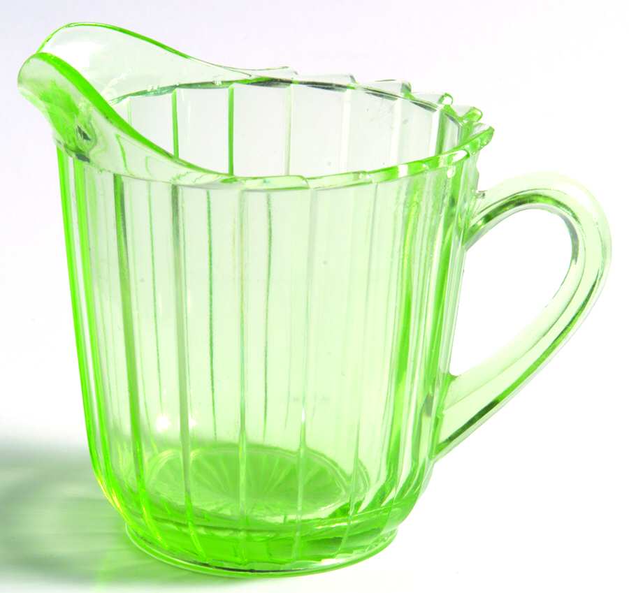 Sierra Green Creamer by Jeannette-1
