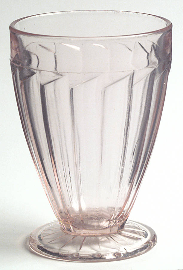 Sierra Pink 9 Oz Footed Tumbler by Jeannette-1
