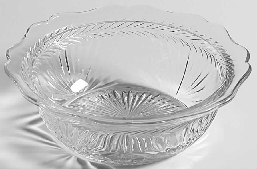Sunburst "Herringbone" Small Fruit Dessert Bowl by Jeannette-1