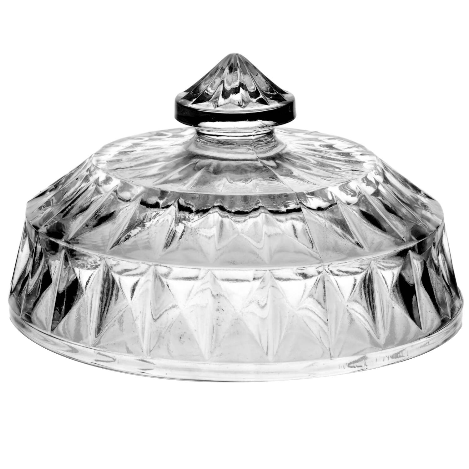 Windsor Clear Lid for Round Butter by Jeannette-1