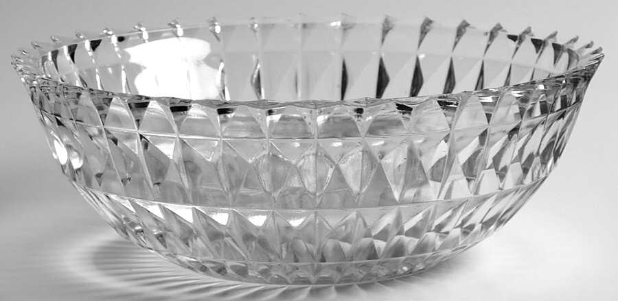 Windsor Clear 8" Round Bowl by Jeannette-1