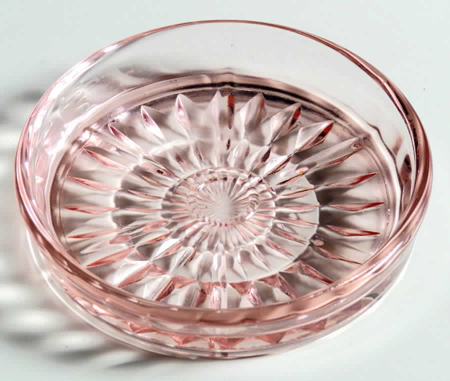 Windsor Pink Coaster by Jeannette-1