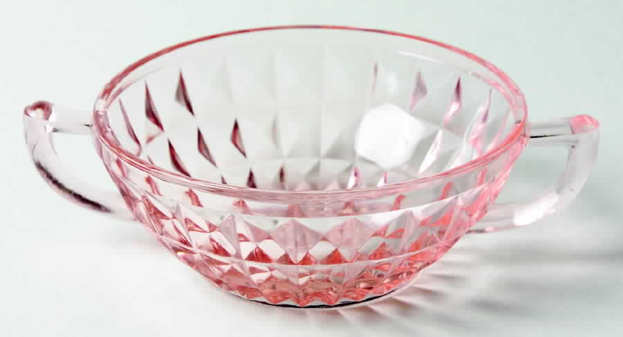 Windsor Pink Cream Soup Bowl by Jeannette-1