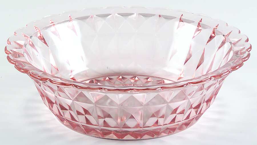 Windsor Pink 8" Round Bowl by Jeannette-1