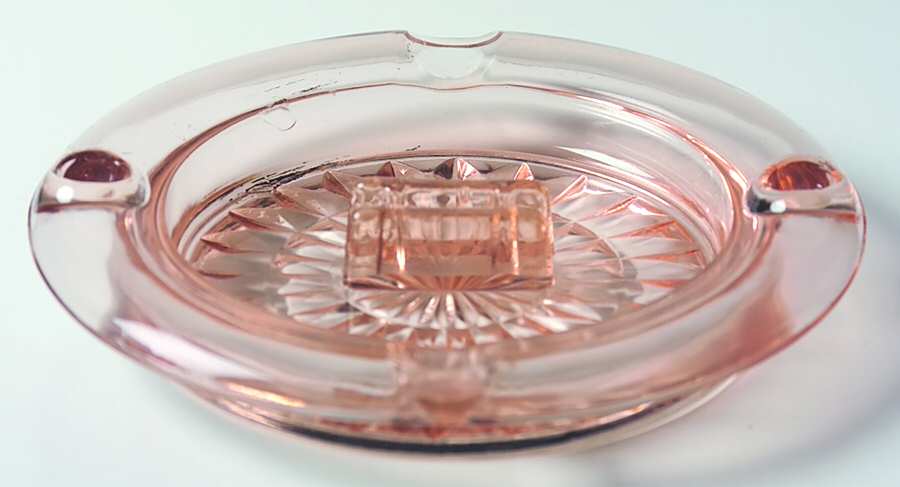 Windsor Pink Ashtray by Jeannette-1