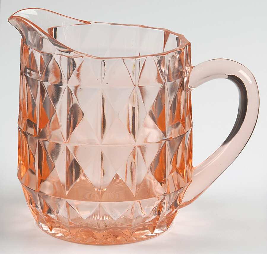 Windsor Pink 16 Oz Pitcher by Jeannette-1