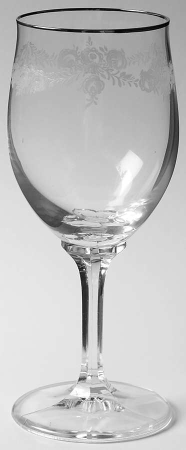 Sweetheart Rose Wine Glass by Johann Haviland-1