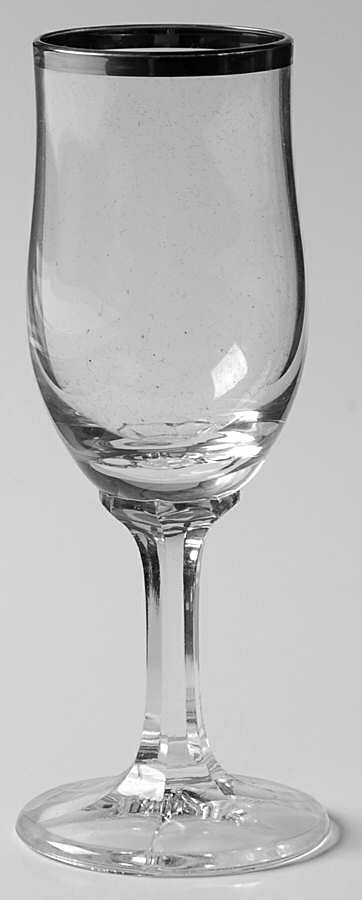 Wedding Ring Cordial Glass by Johann Haviland-1