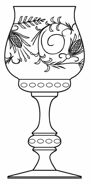 Bianca Water Goblet by Josair-1