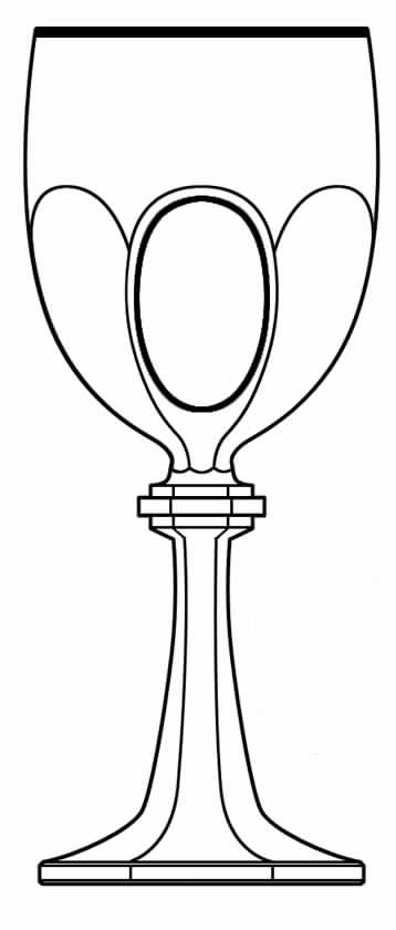 Cardinal Water Goblet by Josair-1