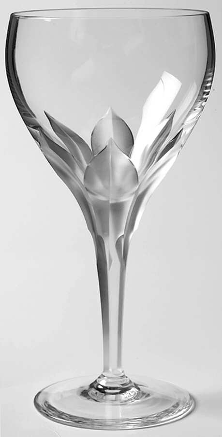 Jasmin Frosted Water Goblet by Josair-1