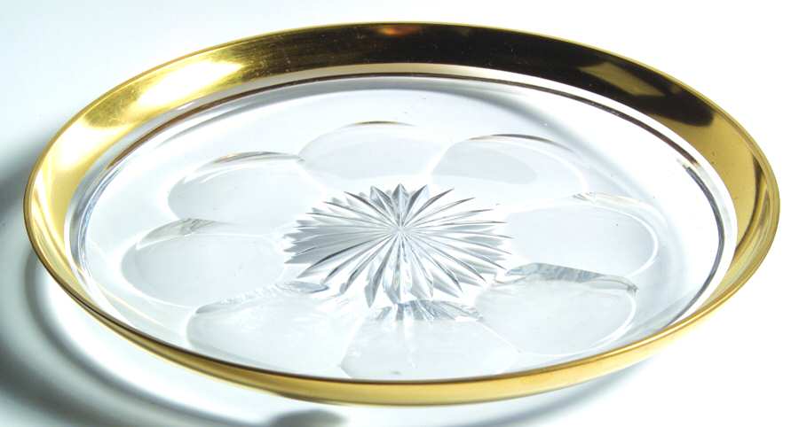 Kaiserin Gold Salad Plate by Josair-1