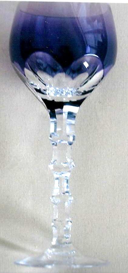 Sculpture Amethyst Hock Wine by Josair-1