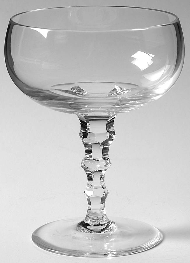 Sculpture Champagne/Tall Sherbet by Josair-1