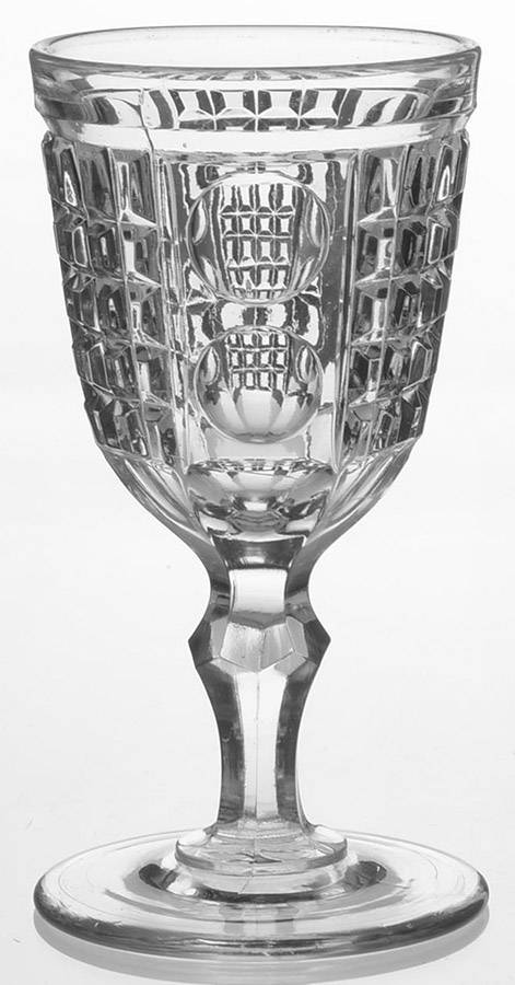Waffle & Thumbprint Wine Glass by James B Lyon -1