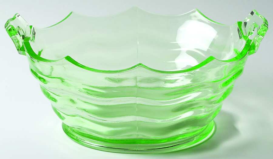 Ocean Wave Green 7" Large Fruit Bowl by Jenkins-1