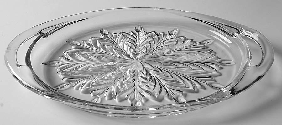 Feather 10" Handled Tray by Jeannette-1