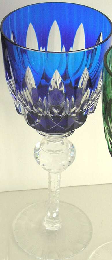 9008-767-Various Colors Cobalt Blue Wine Hock by Josair-1