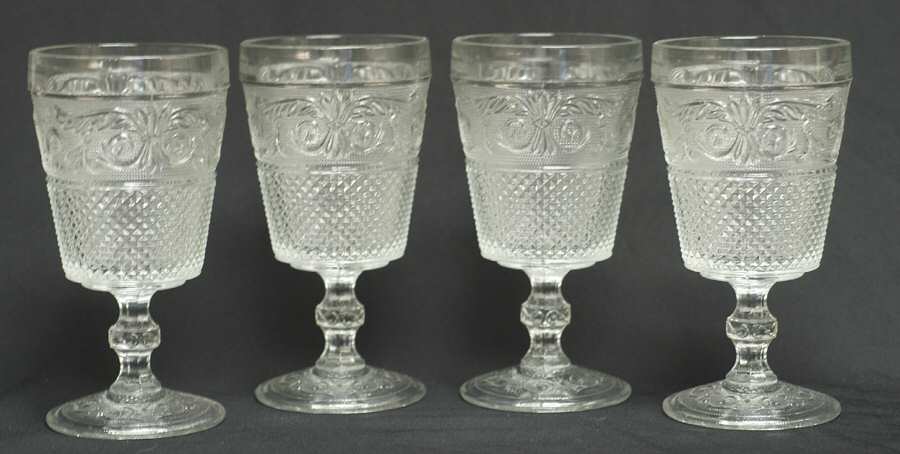 Everyday Glass Clear Water Goblet - Set of 4 by Johnson Brothers-1