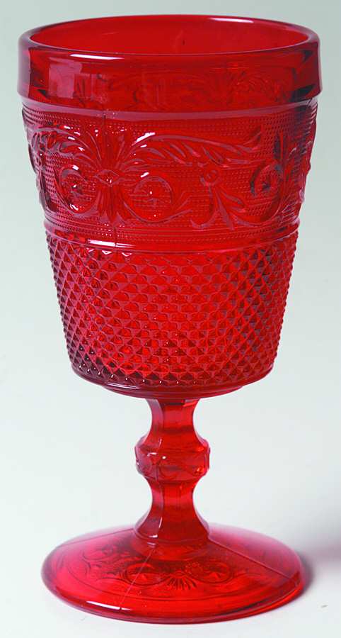 Everyday Glass Red Water Goblet by Johnson Brothers-1
