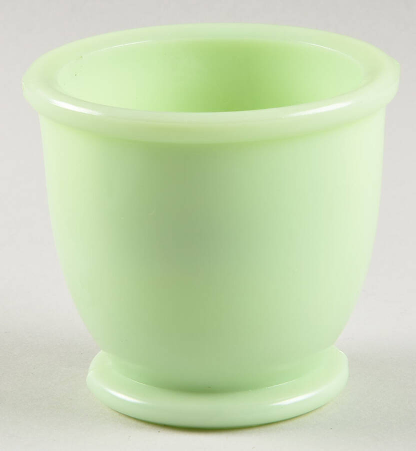 Jadite Custard Cup by Jeannette-1