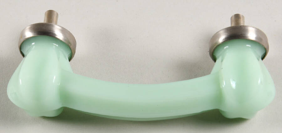 Jadite Drawer/Cabinet Pull/Knob by Jeannette-1