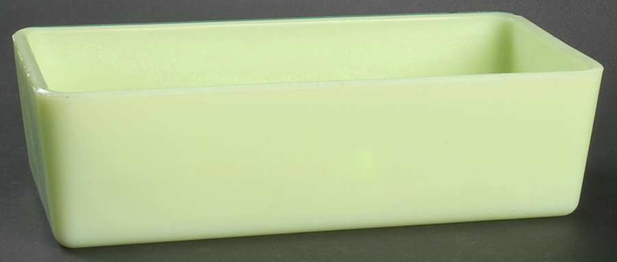 Jadite Large Leftover Dish No Lid by Jeannette-1