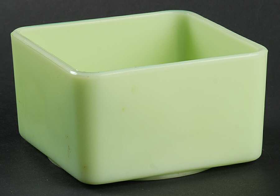 Jadite Small Leftover Dish No Lid by Jeannette-1
