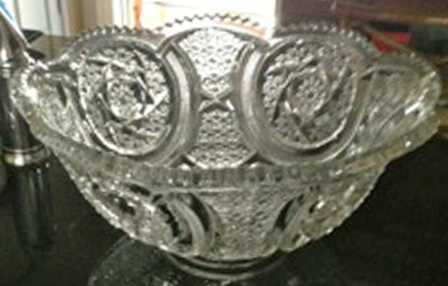 Azmoor Punch Bowl by Jefferson Glass-1