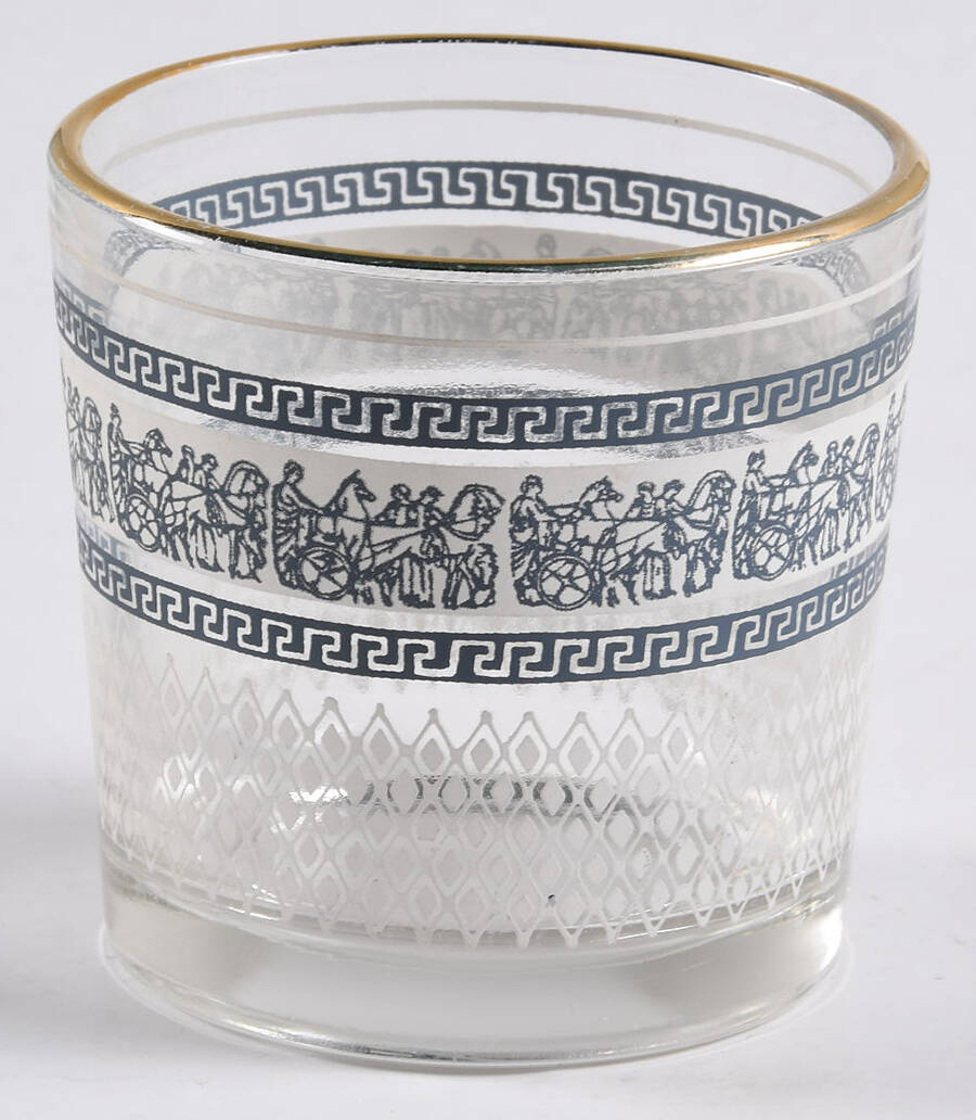 Patrician 3 Oz Flat Tumbler by Jeannette-1