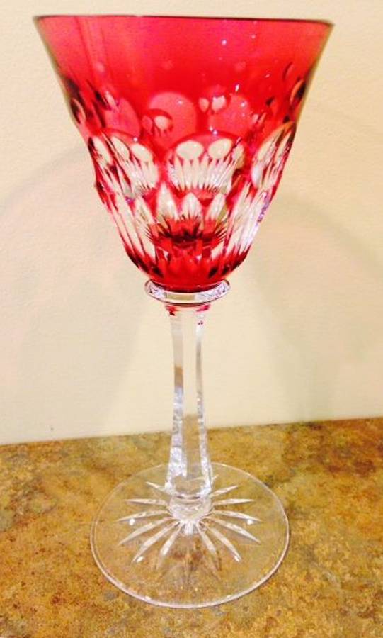 JOS9 Red Colored Red Wine Glass by Josair-1