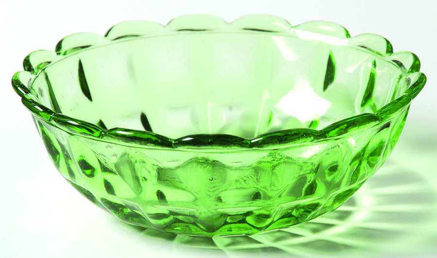 JEG5 Green Small Fruit Dessert Bowl by Jeannette-1