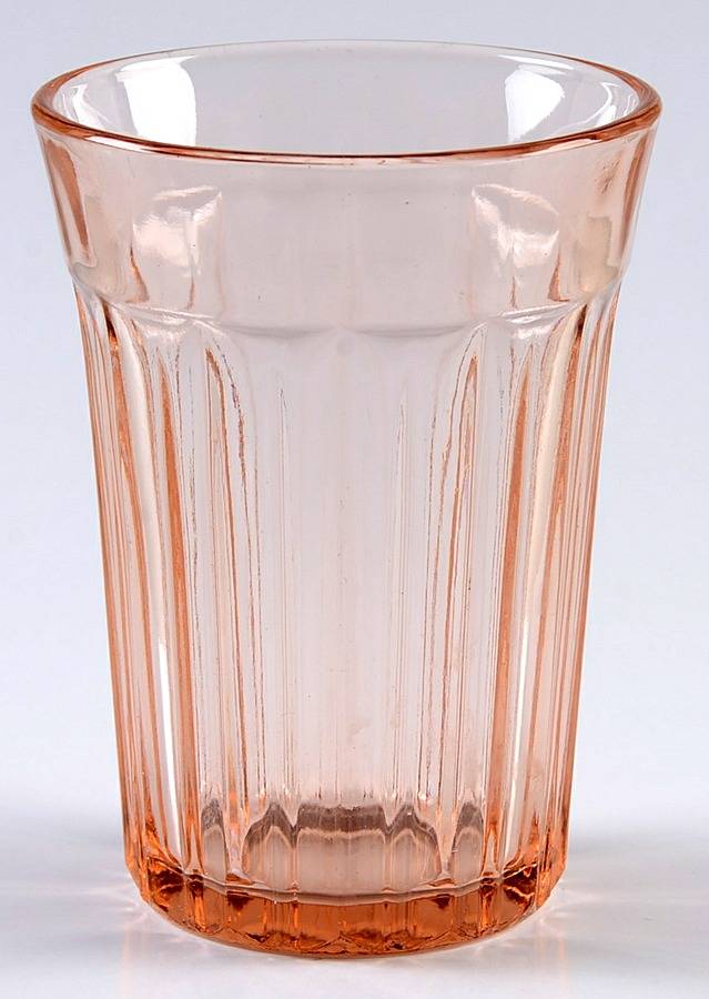 68 Pink 5 Oz Flat Tumbler by Jeannette-1