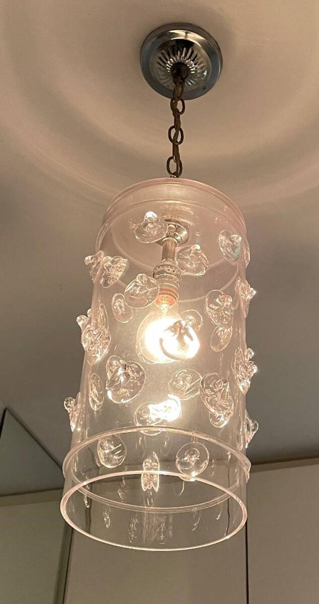 Florence Clear Pendant Ceiling Lamp by Juliska Glassware-1