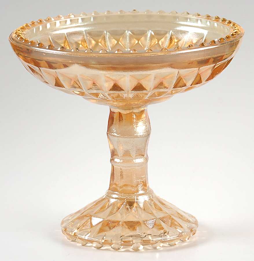 Windsor Marigold (Carnival) Round Compote (Height X Width) by Jeannette-1