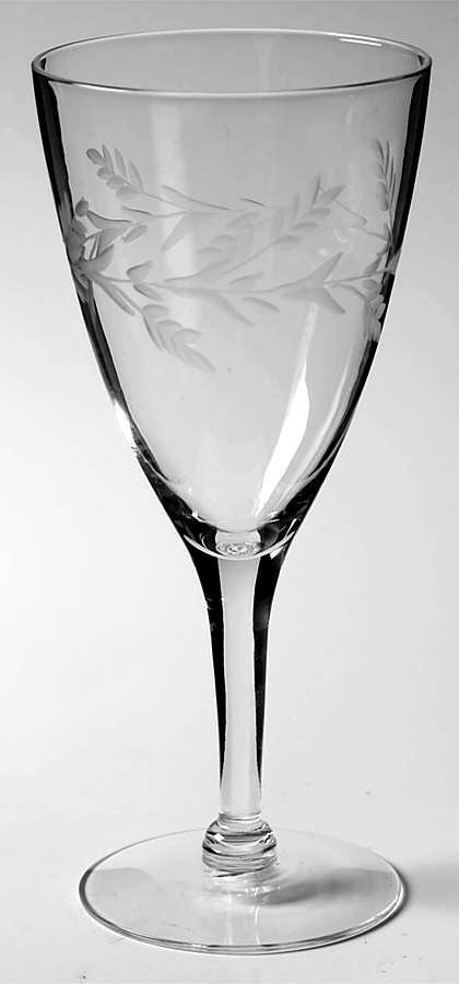 Fragrance (Reverse Cut) Water Goblet by Javit-1