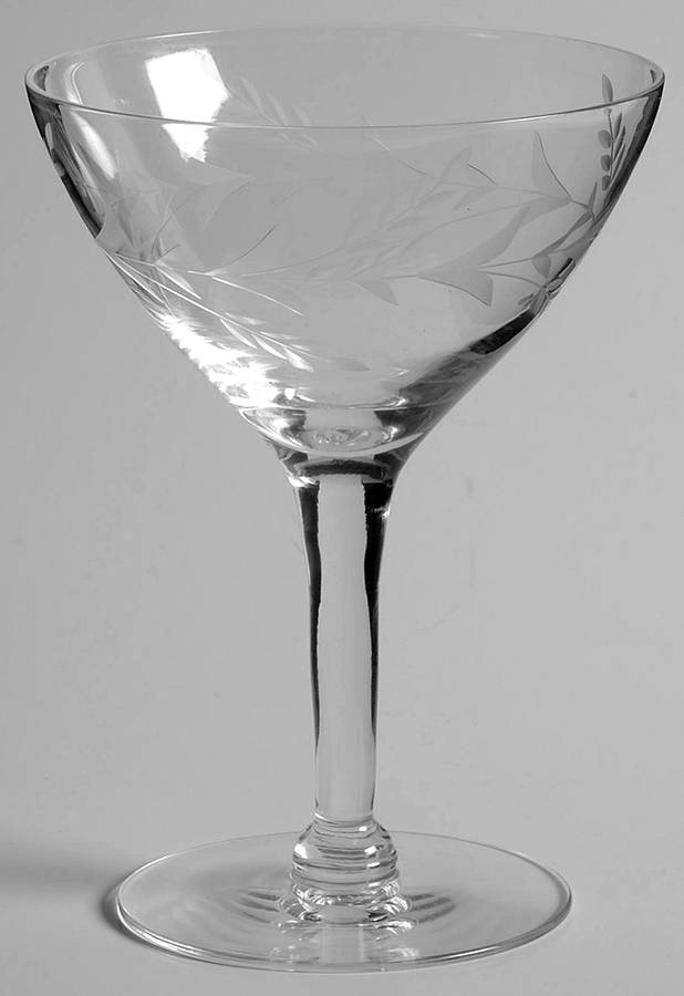 Fragrance (Reverse Cut) Champagne/Tall Sherbet by Javit-1