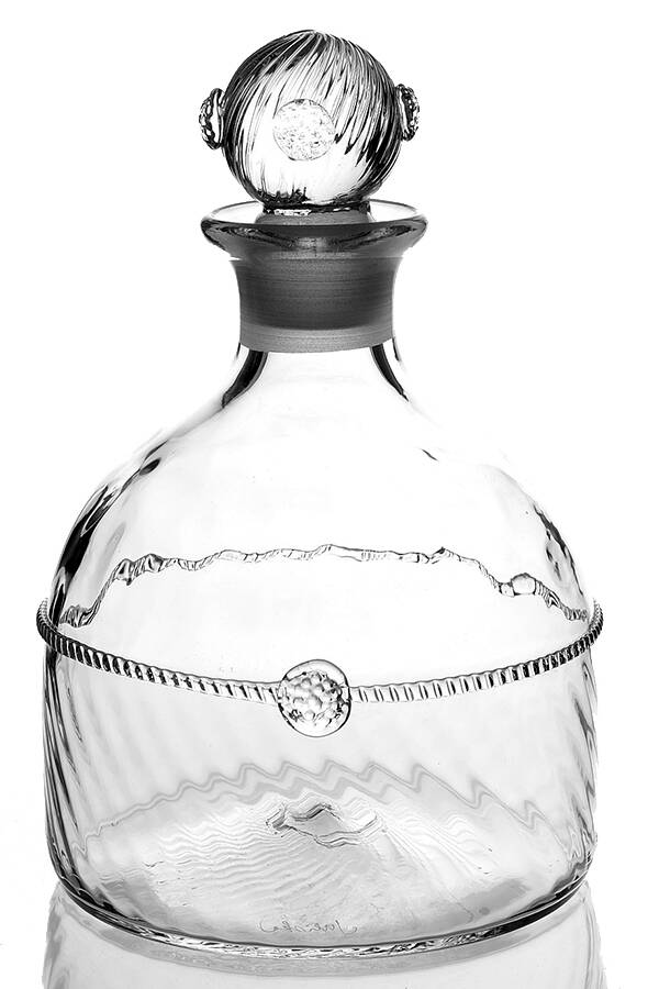 Graham Whiskey Decanter & Stopper by Juliska Glassware-1