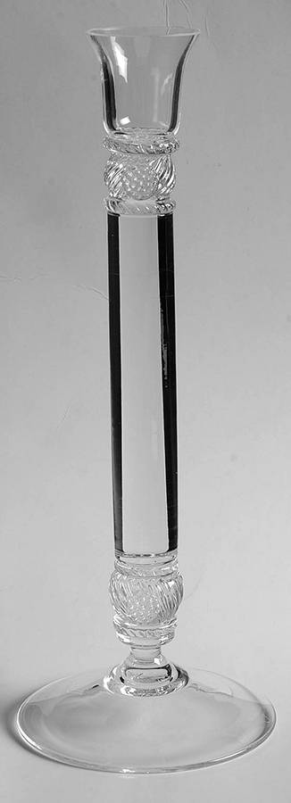 Graham 11" Tall Single Light Candlestick by Juliska Glassware-1